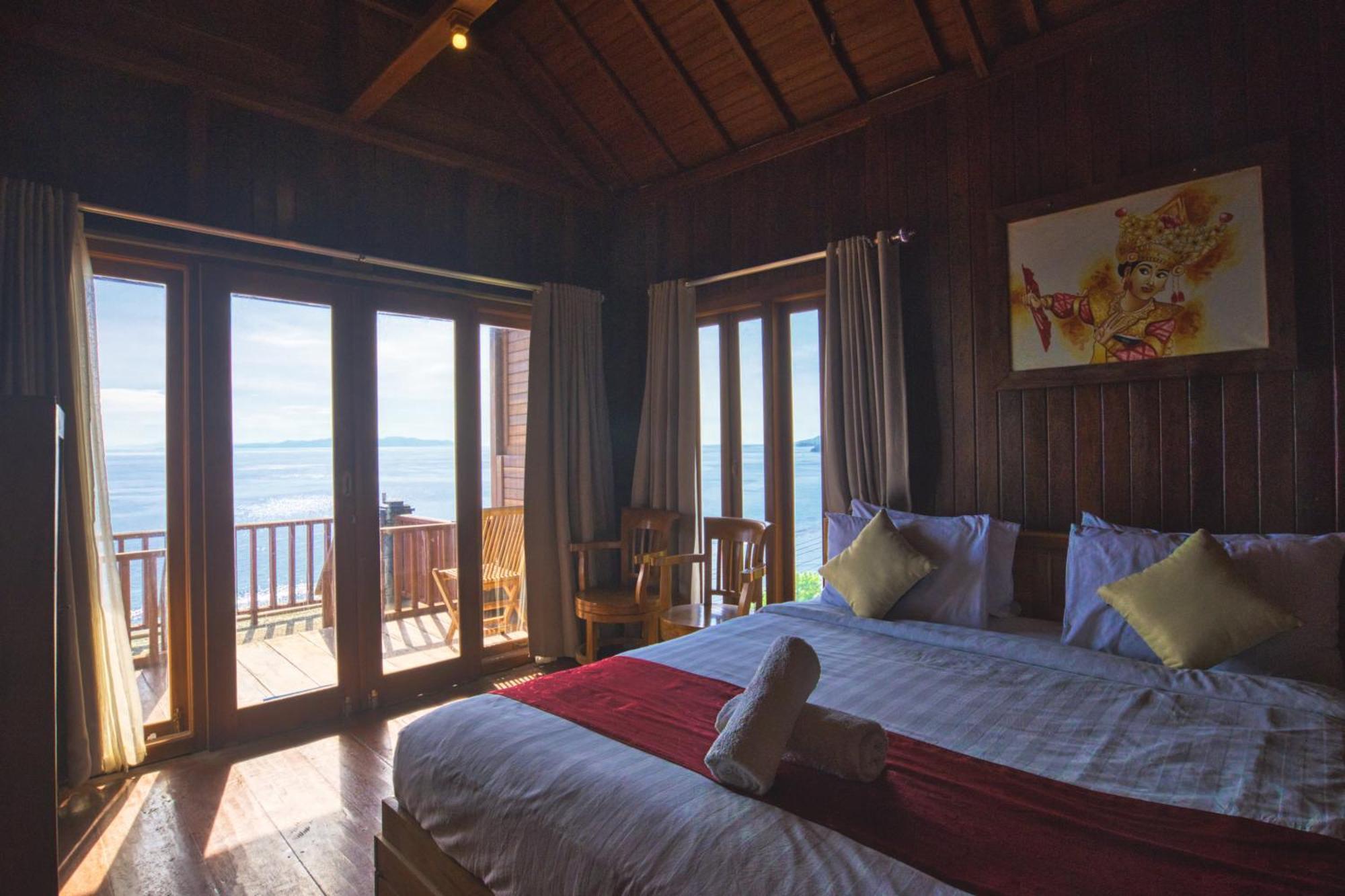 Manta Cottage Seaview Plus Batununggul Exterior foto