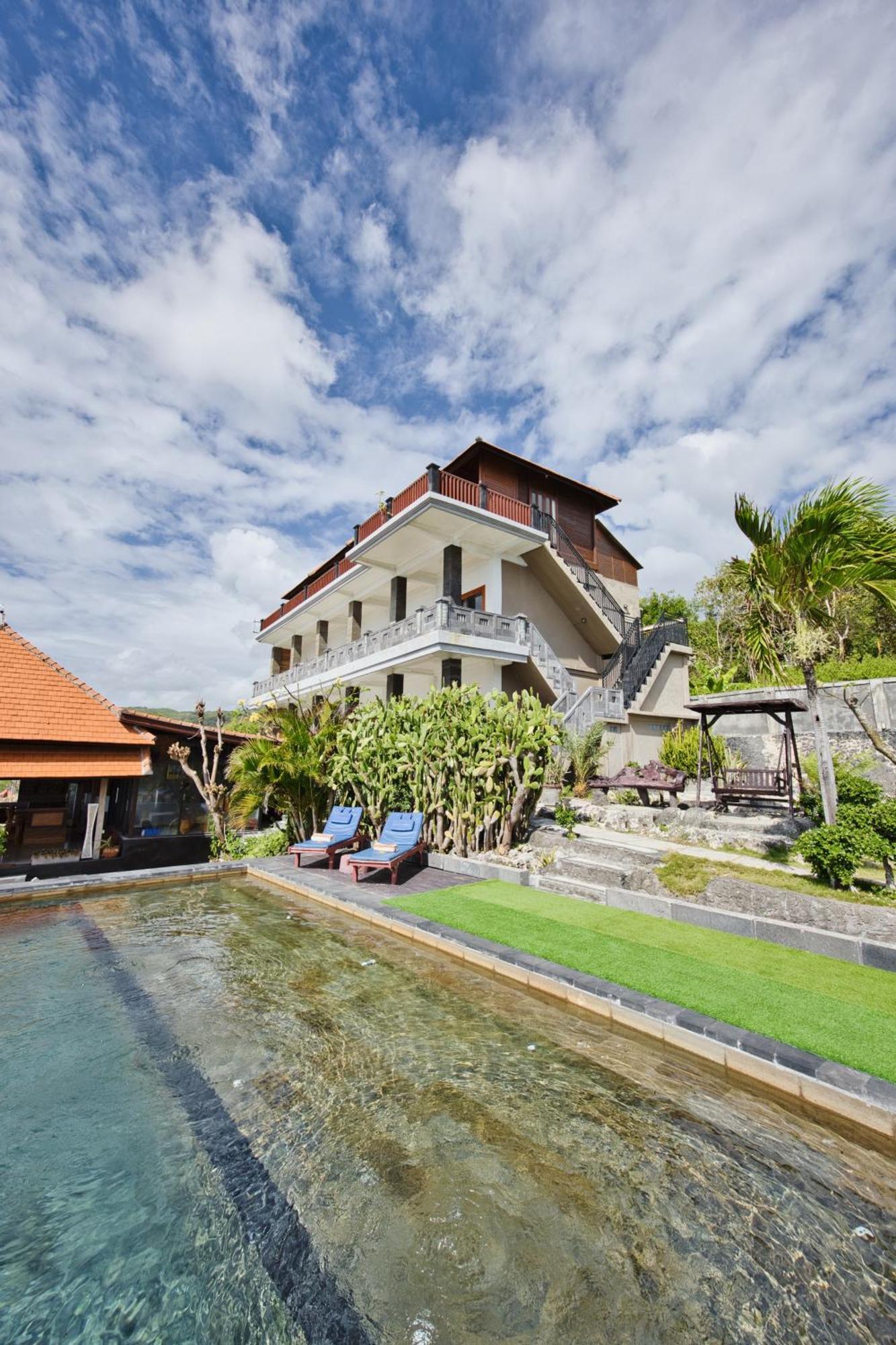 Manta Cottage Seaview Plus Batununggul Exterior foto